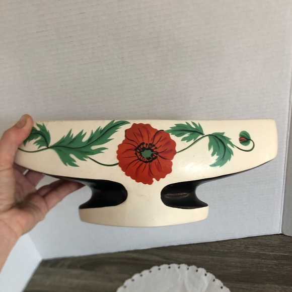 Vtg Brentleighware Large Floral Planter - Picture 2 of 16